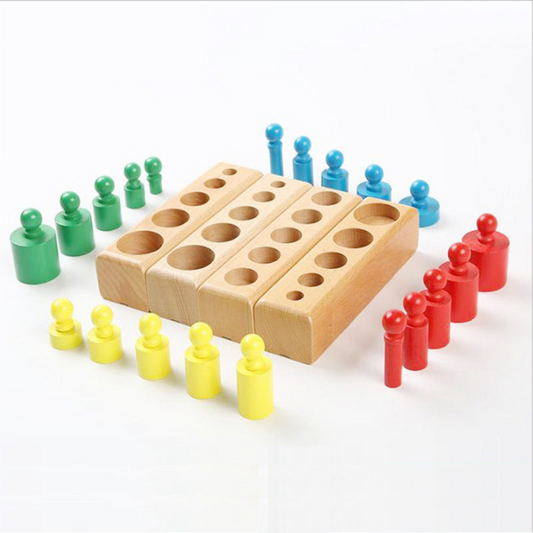 Montessori Wooden Cylinder Puzzle