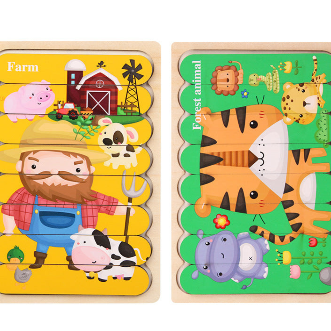 Montessori Wooden Puzzle