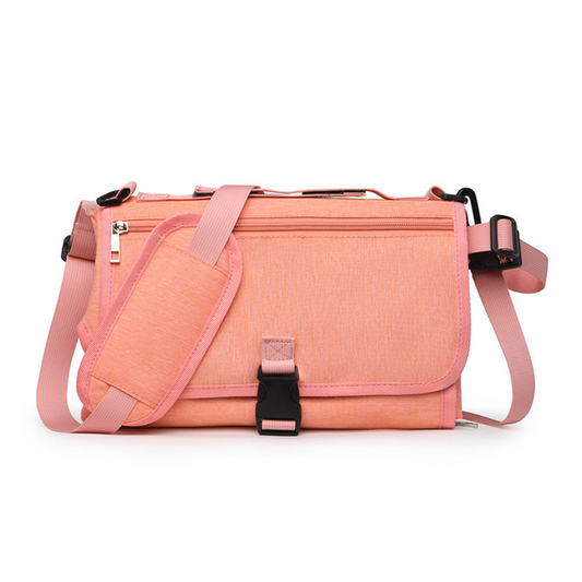 Compact Changing Mat with Pockets for On-the-Go
