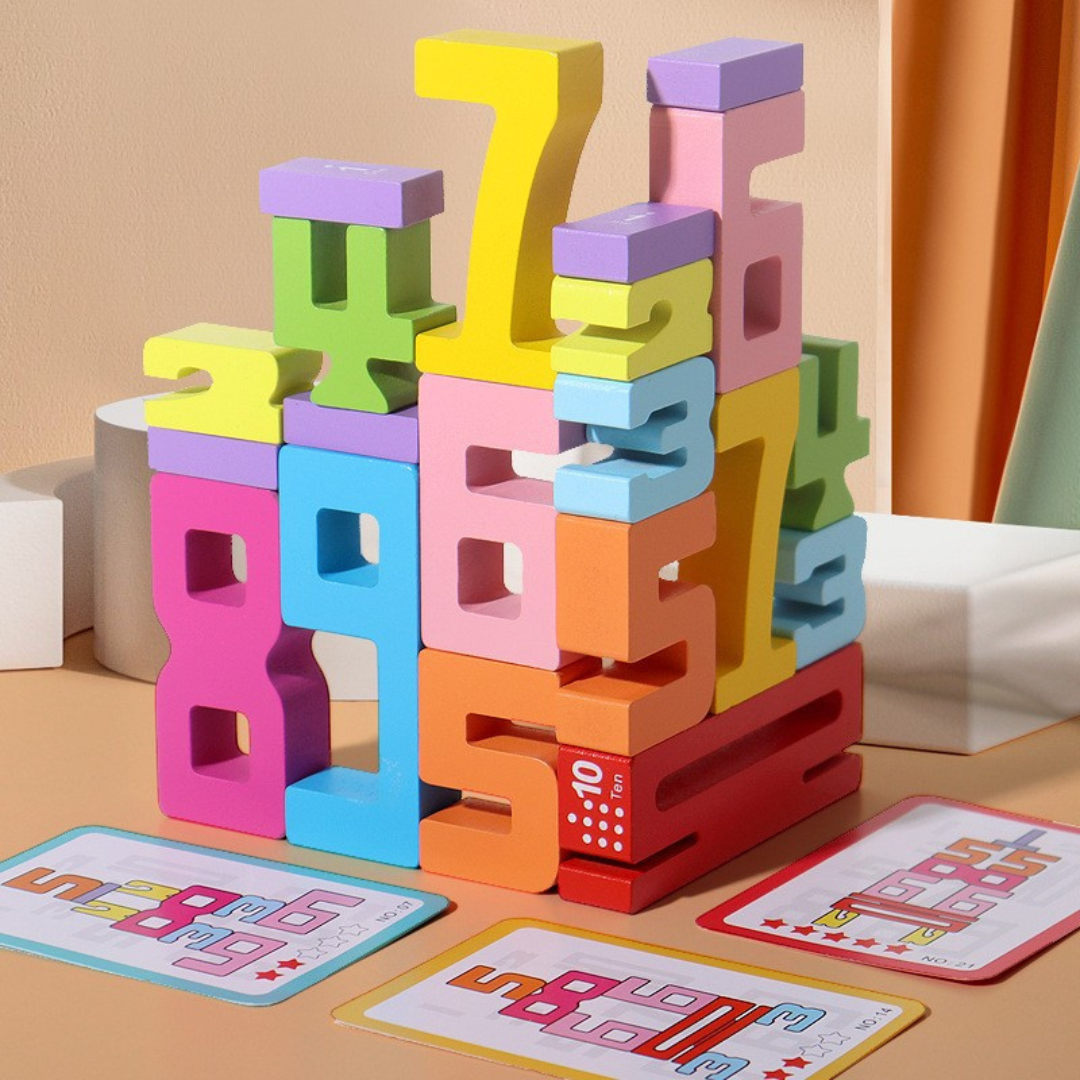 Educational Maths and Numbers Learning Blocks