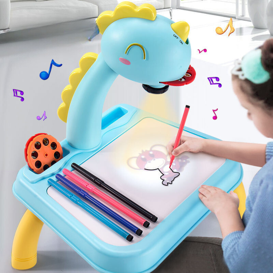 Creative Drawing Desk with Projector