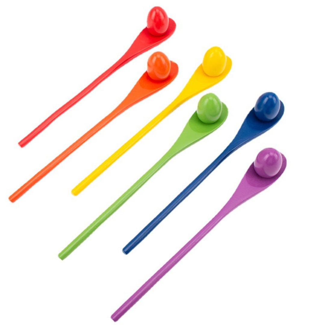 Montessori Wooden Color Spoons