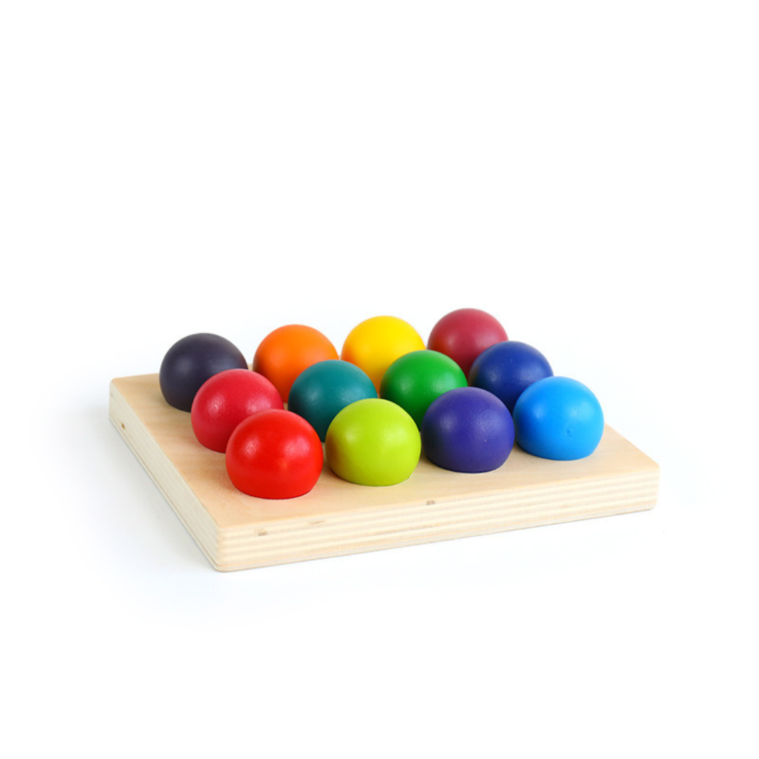 Montessori Rainbow Sorting Games