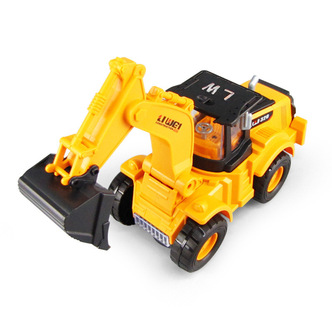 Dancing Music Excavator Toy