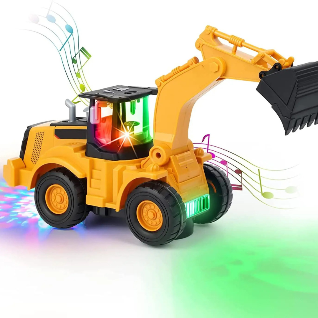 Dancing Music Excavator Toy