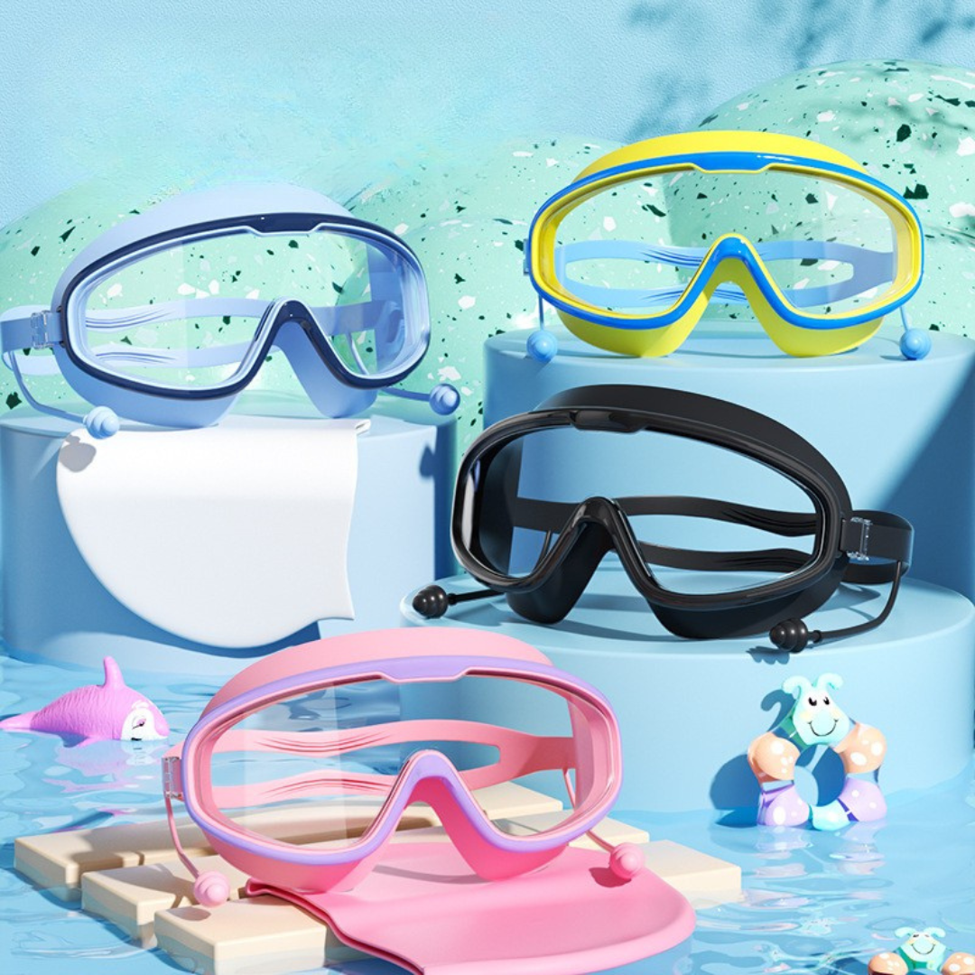 dream goggles Kids Swimming goggles with large frames and anti-fog system – tiny-dreams.uk