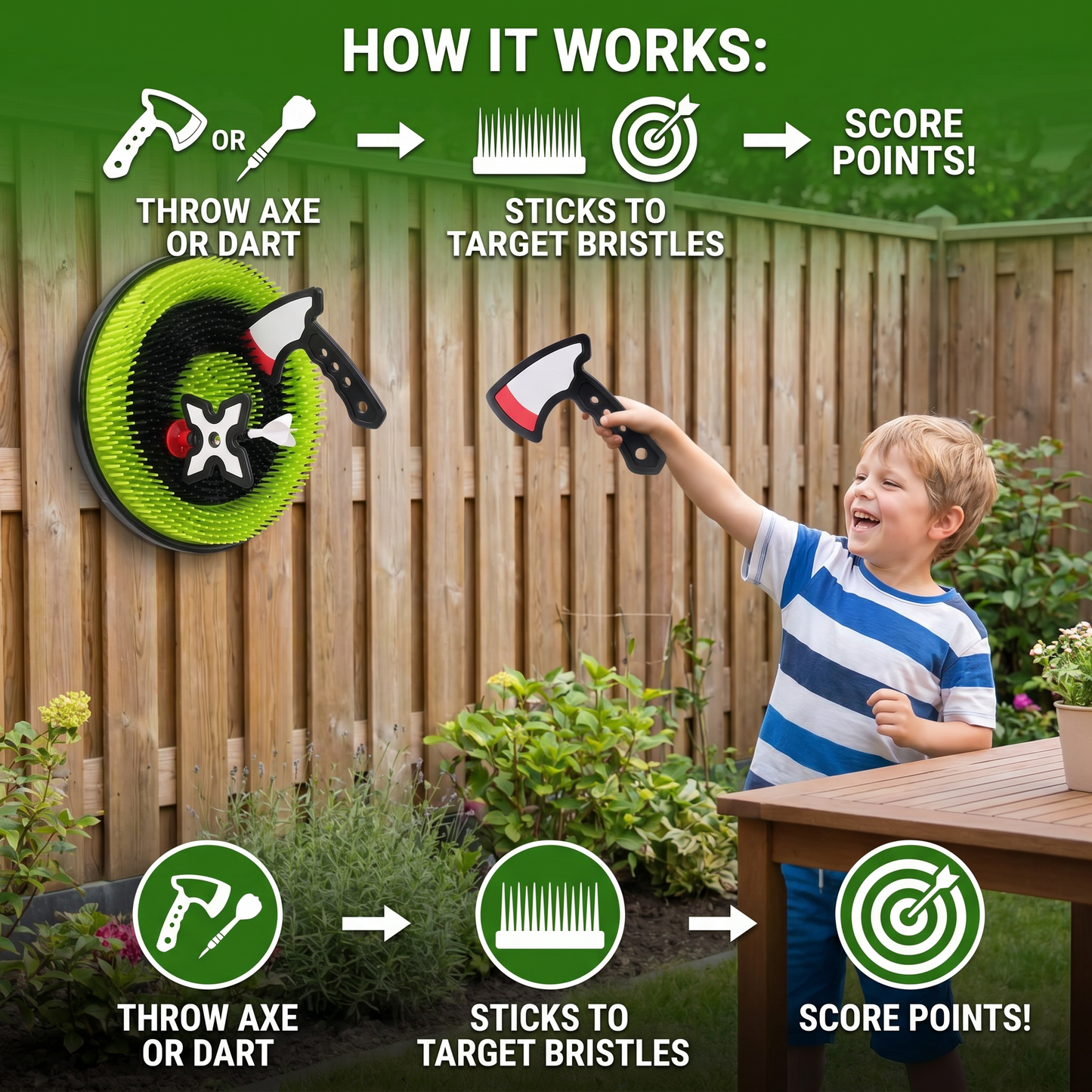 Backyard Axe Throwing Game
