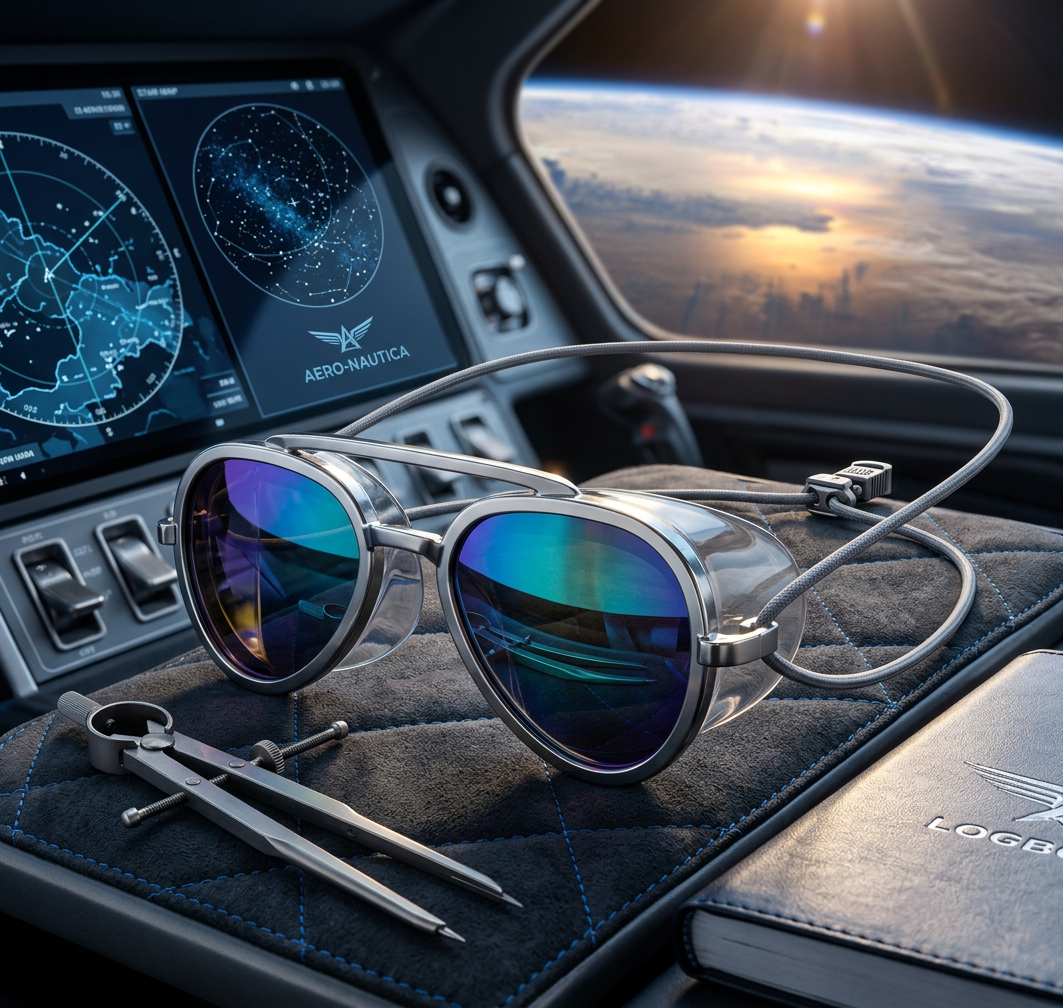 Pro Aviator Swim Goggles – UV400 Protection, Anti-Fog & Full Coverage Fit