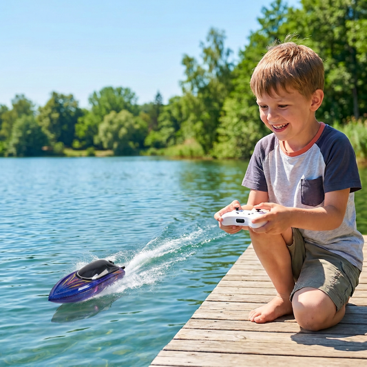 Electric Racing Boat for Fast Water Fun in Summer