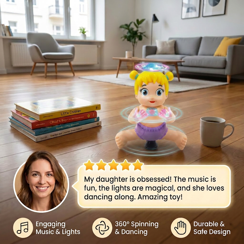 360° Dancing Doll Toy