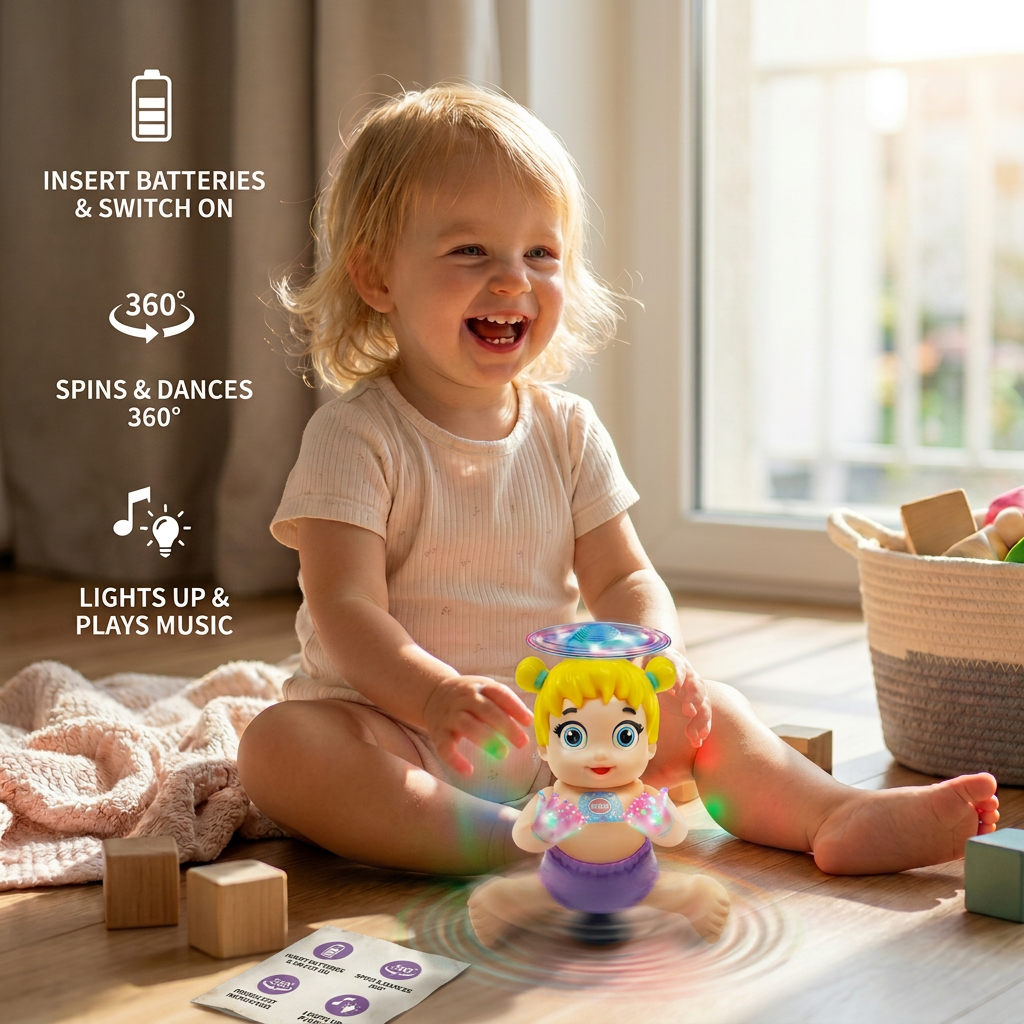 360° Dancing Doll Toy