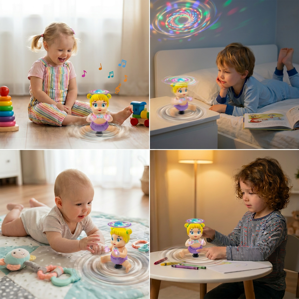 360° Dancing Doll Toy
