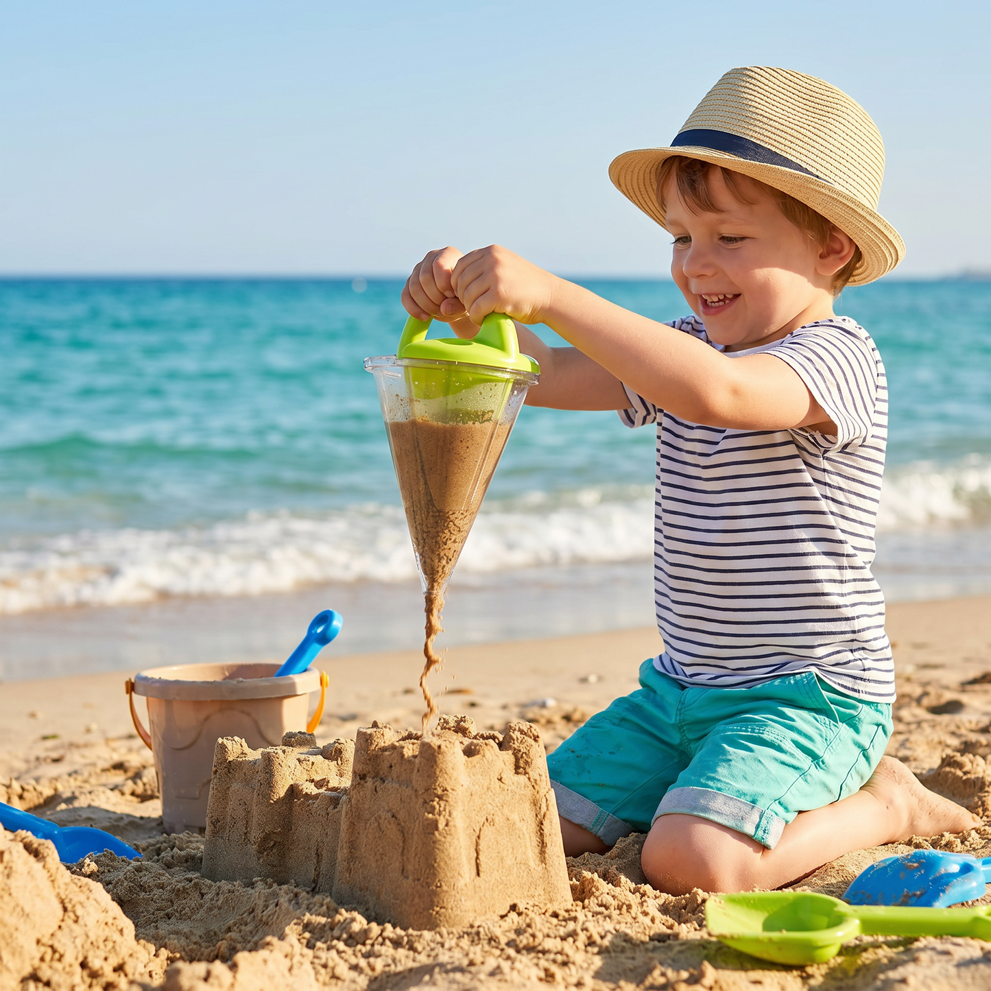 Kids Beach Sand Funnel Toy