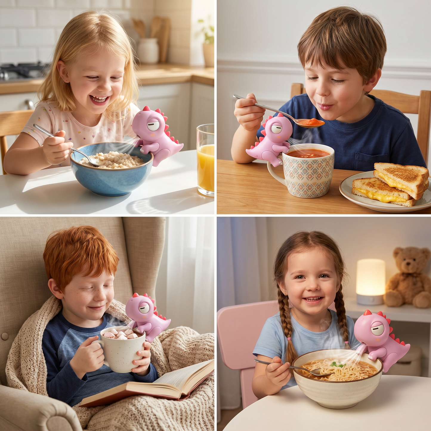 Cute Animal Mug Cooling Fan