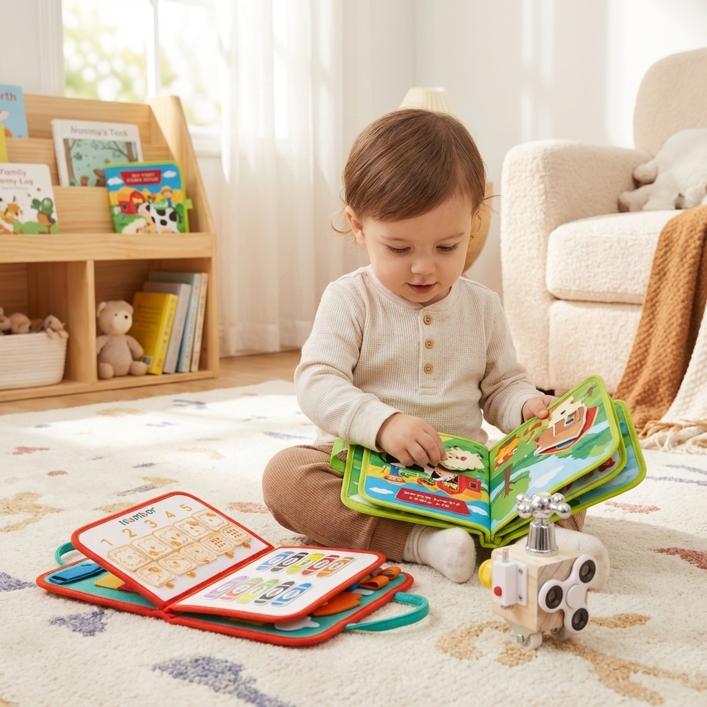 3-piece Montessori Play & Discovery Set for Independent Learning
