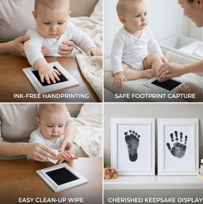 Baby Hand & Footprint Kit – Keepsake Set for Toddlers