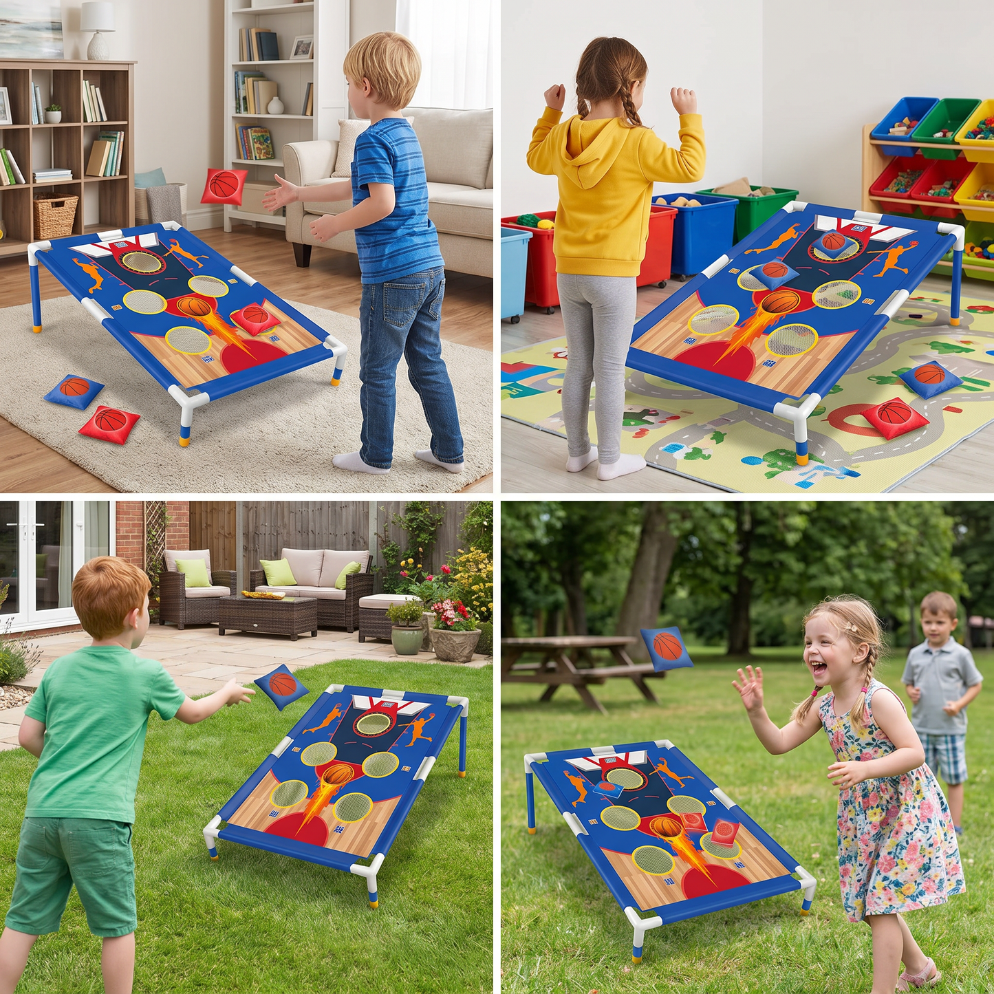 Bean Bag Toss Game Set – Fun Indoor & Outdoor Family Game
