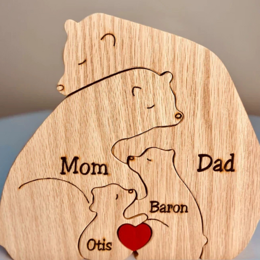 Personalised Bear Family