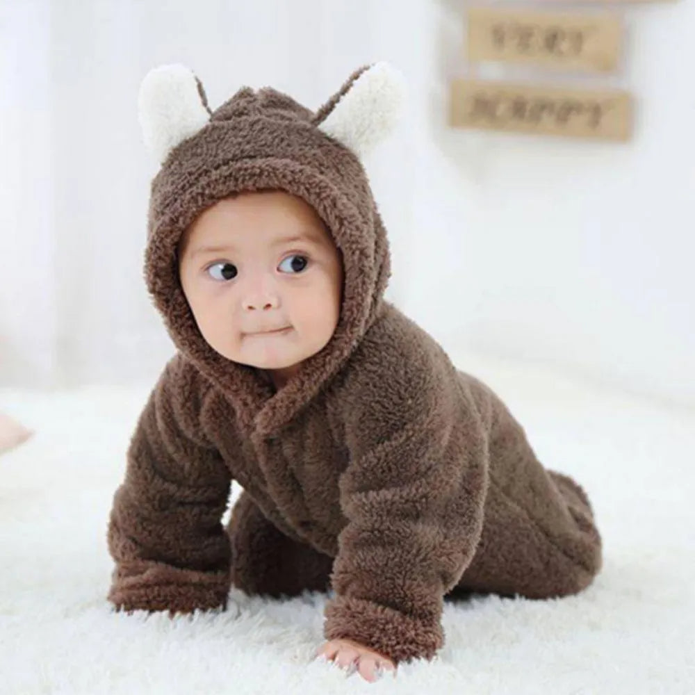 Cute Baby Onesie in Bear Design