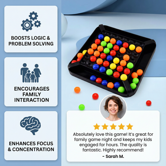 Colour Match Logic Game – Interactive Marble Puzzle for Kids & Adults