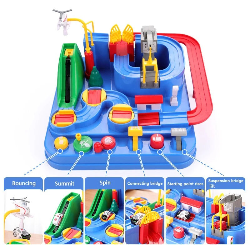 Educational vehicle skill game for children