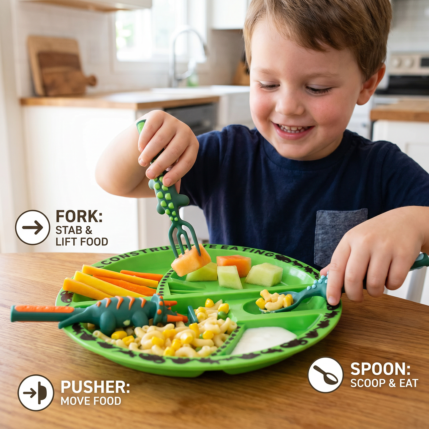 Dino Themed Dining Set