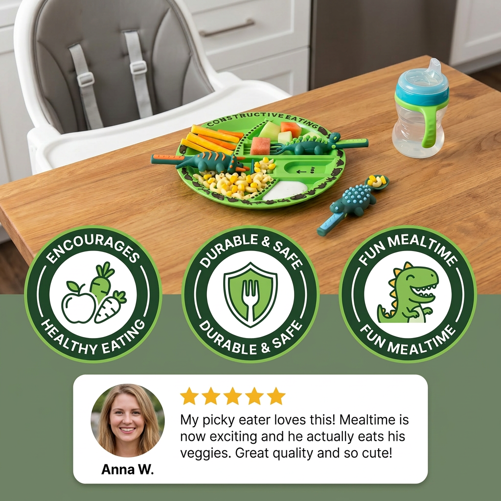 Dino Themed Dining Set