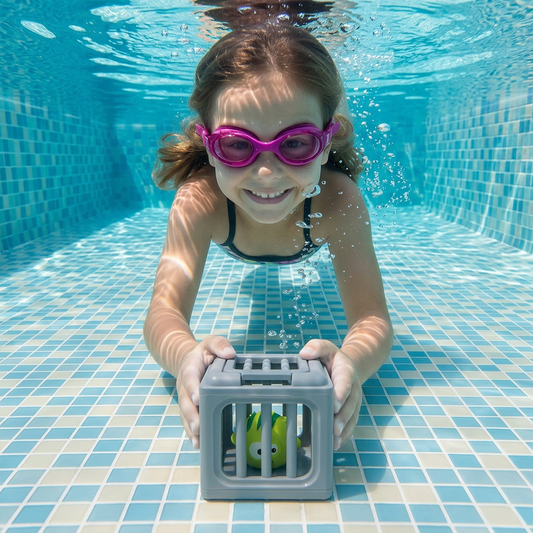 Diving Toy Set with Sinking Animals
