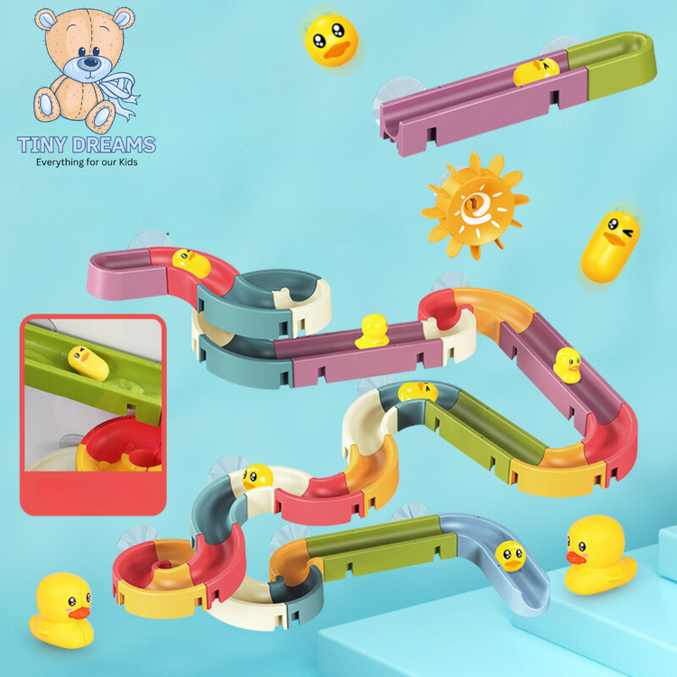 Sliding Ducks - Kids Bathing Toy – tiny-dreams.uk