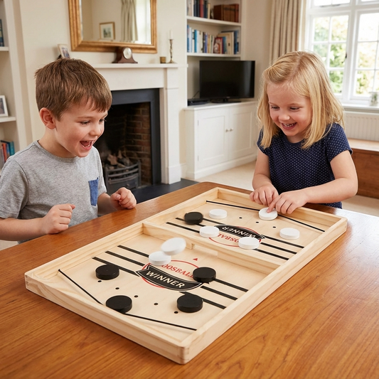 Wooden Sling Shot Chess board game