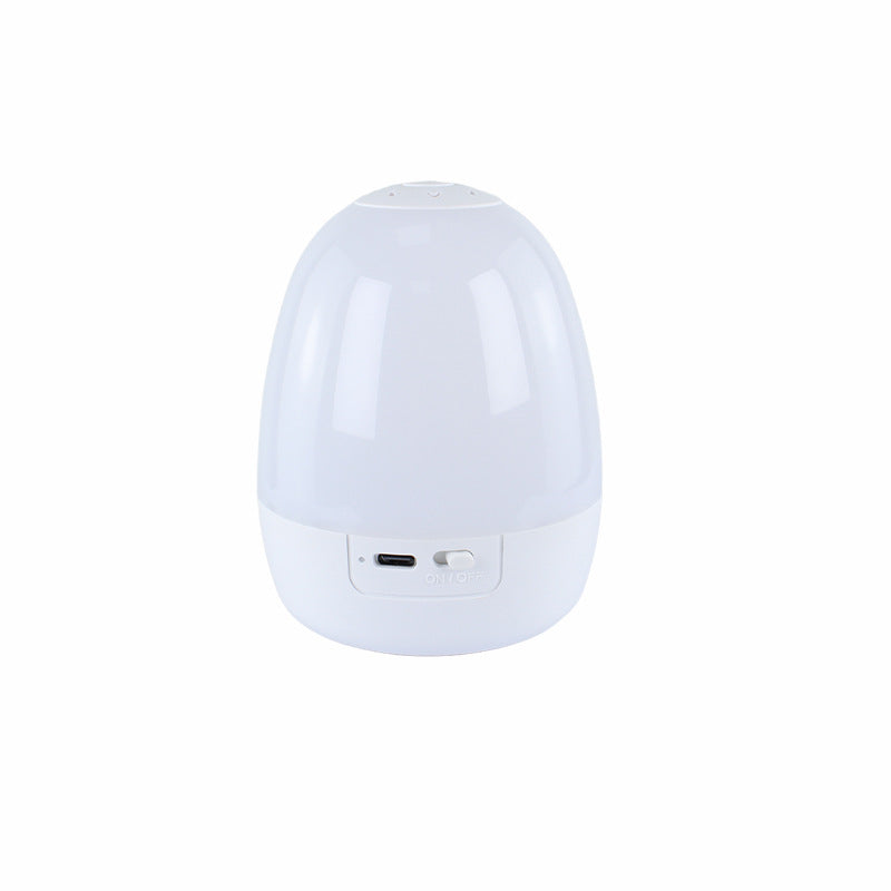Egg-Shaped Silicone Night Light – Touch Control