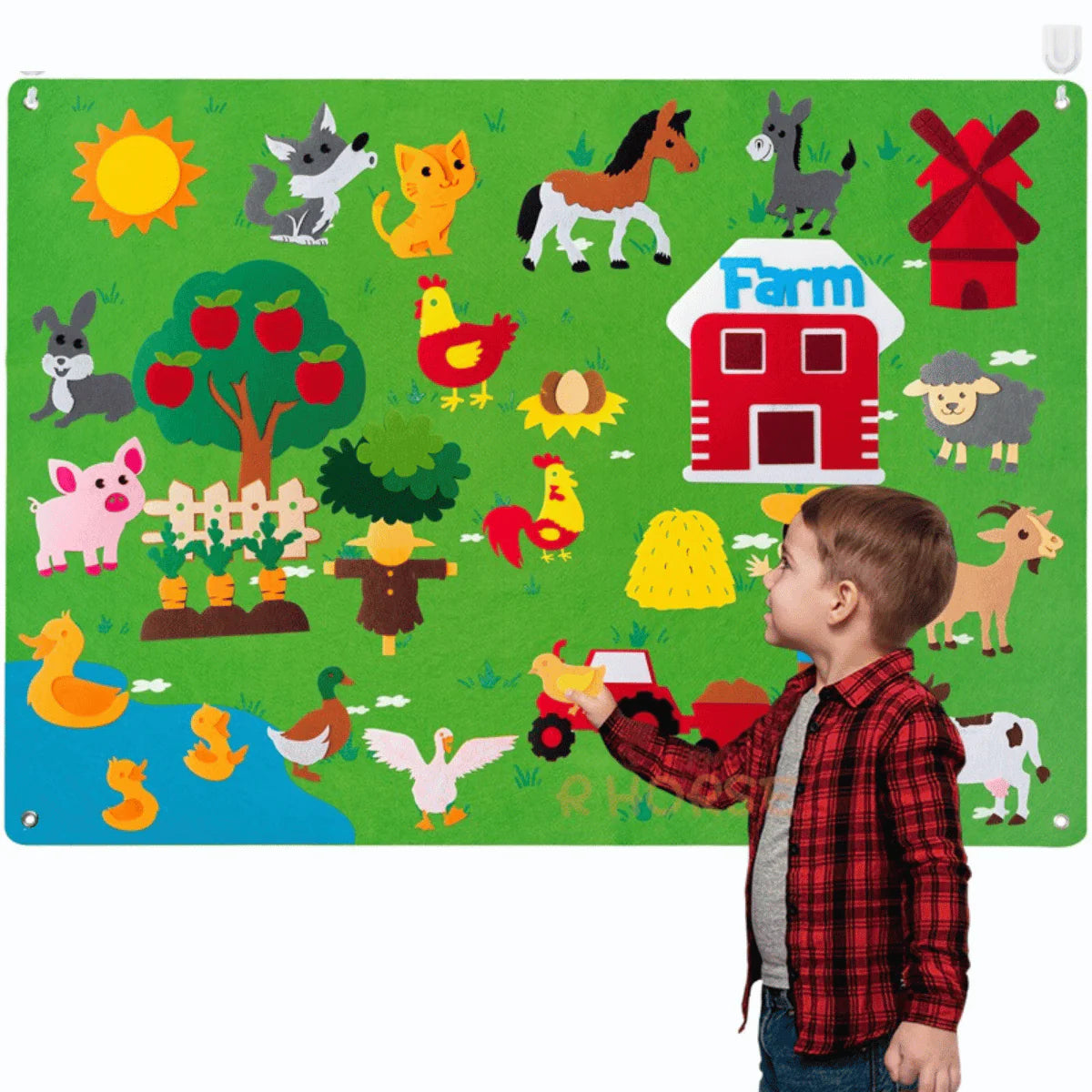 Interactive Felt Storyboard - Endless Learning Fun!