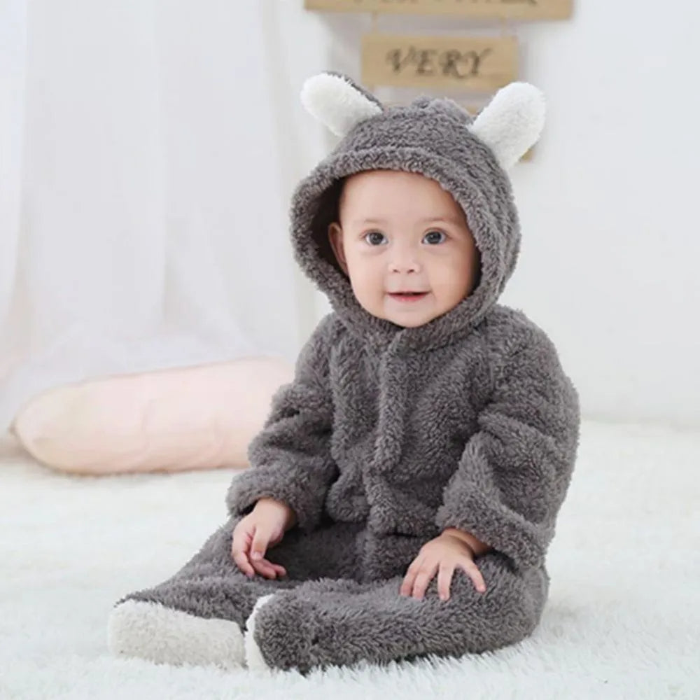 Cute Baby Onesie in Bear Design