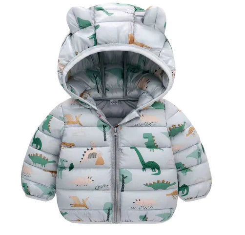 Spring Breeze - Polyester Toddler Jacket with Hood