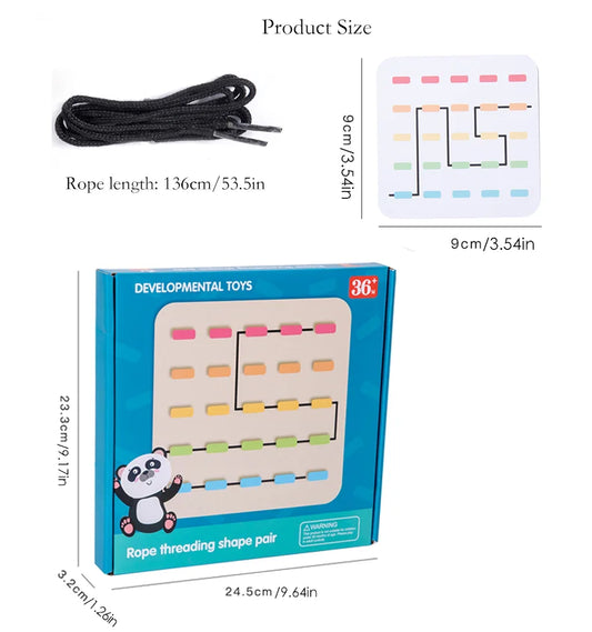 Thread & Shape Learning Set