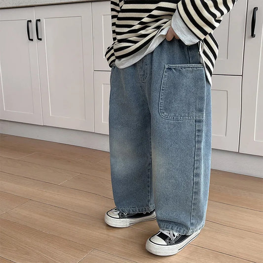 Classic Fit Kids Denim Jeans