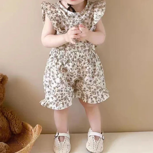 Mini Floral Dress - A Perfect Summer Look for Your Little One