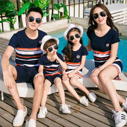 Coordinated Family Striped Set