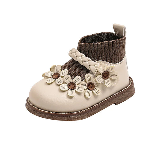 Floral Style Girls' Shoes