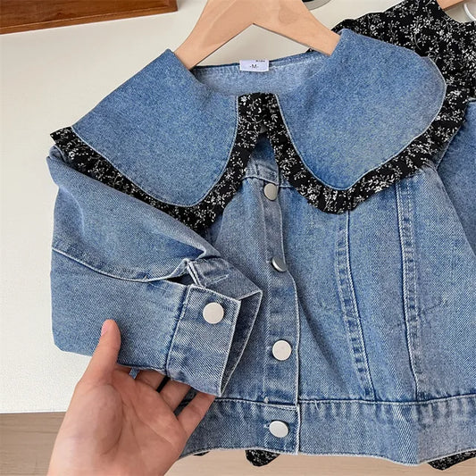 Denim Jacket with Dress for Kids