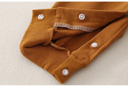 Snuggle Bear Baby Jumpsuit - Soft, Cozy, and Stylish