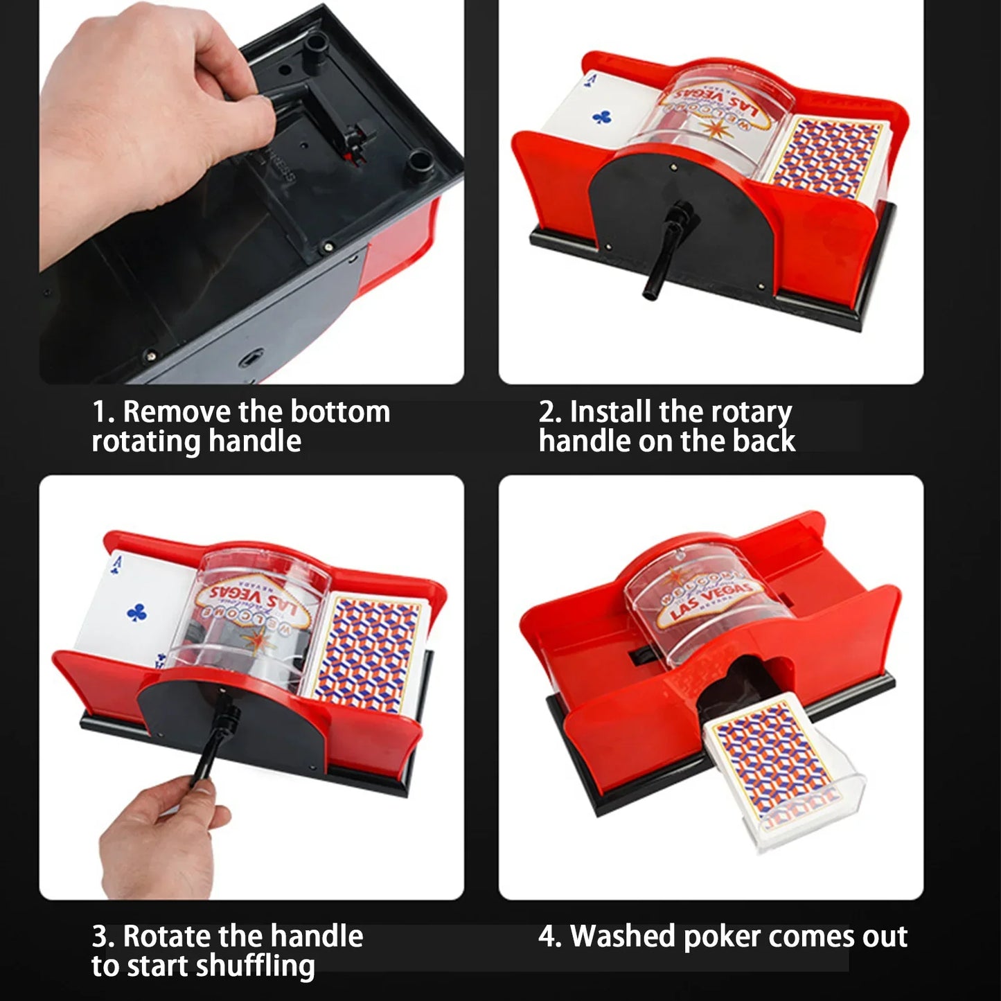 Card Shuffle Pro - Manual Card Shuffler for Effortless Play