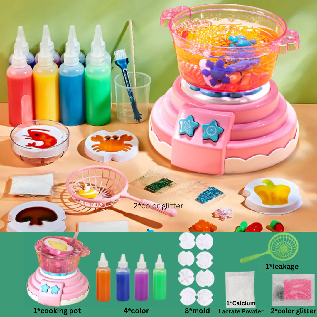 Creative Chef Playset - DIY 3D Figure Making Kit