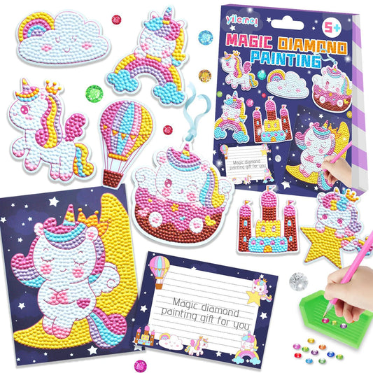 Creative Diamond Mosaic Sticker Set - Spark Your Child’s Imagination