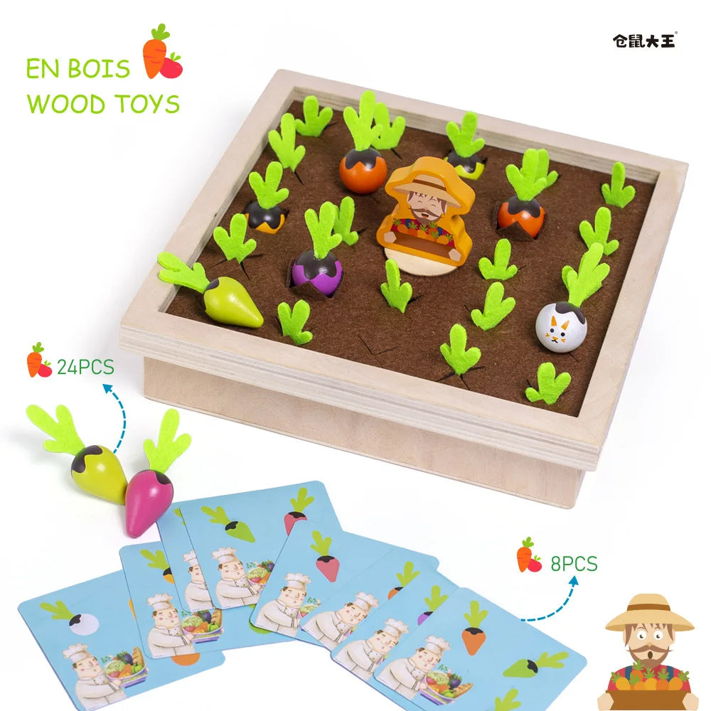 Montessori Felt Farm Toy