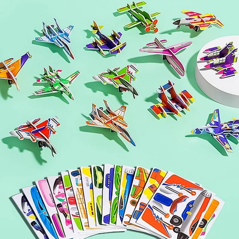 3D cartoon puzzle set for children