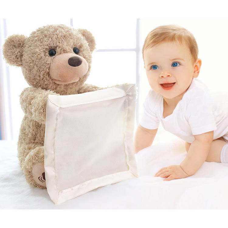 Peek-A-Boo-Teddy - Interactive Plush Toy – tiny-dreams.uk
