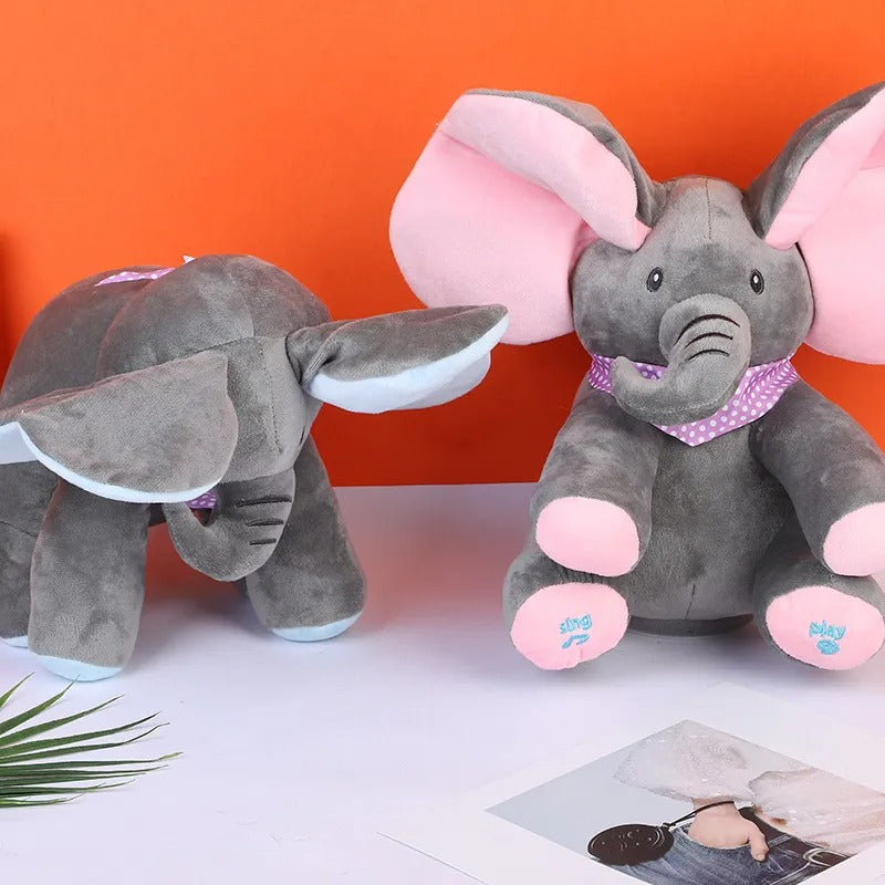 Peek-A-Boo-Elephant - Interactive Plush Toy