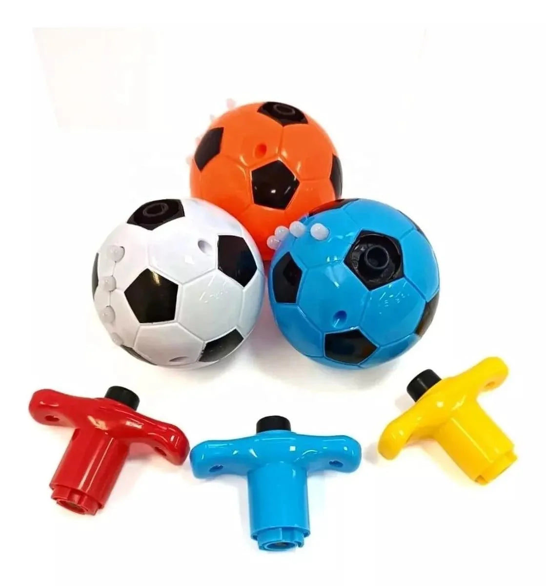 Luminous LED football spinning top Toy