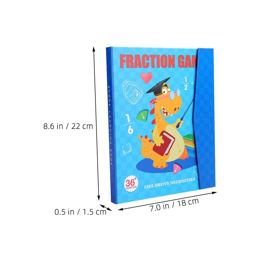 Fraction Game - Magnetic Maths Learning Game